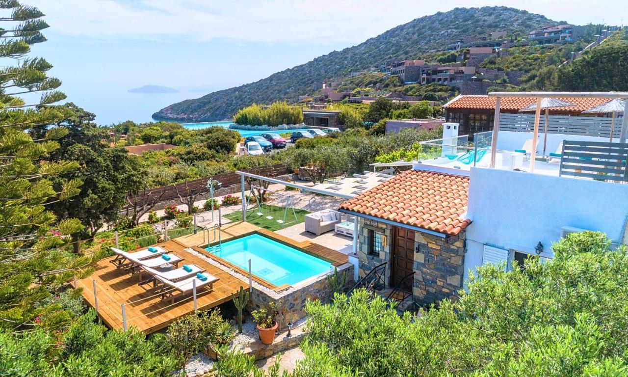 Cretan Lodge Heated Pool Agios Nikolaos  Luaran gambar
