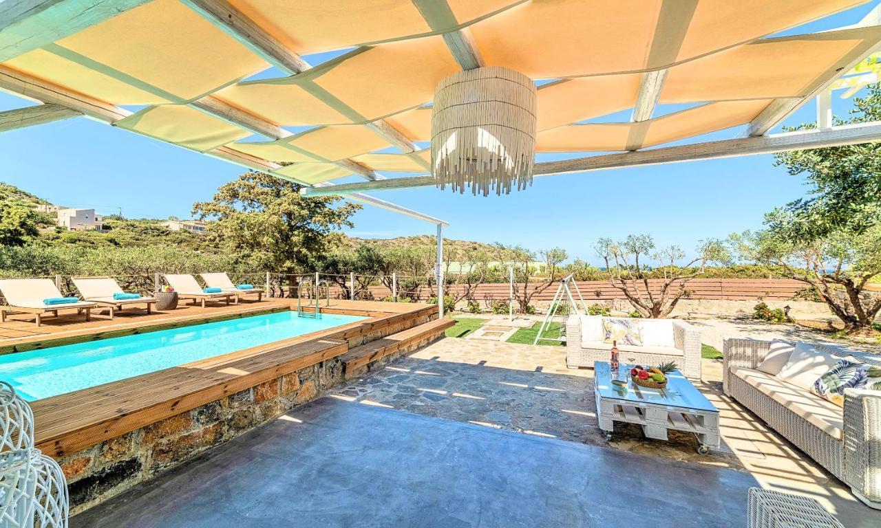 Cretan Lodge Heated Pool Agios Nikolaos  Luaran gambar