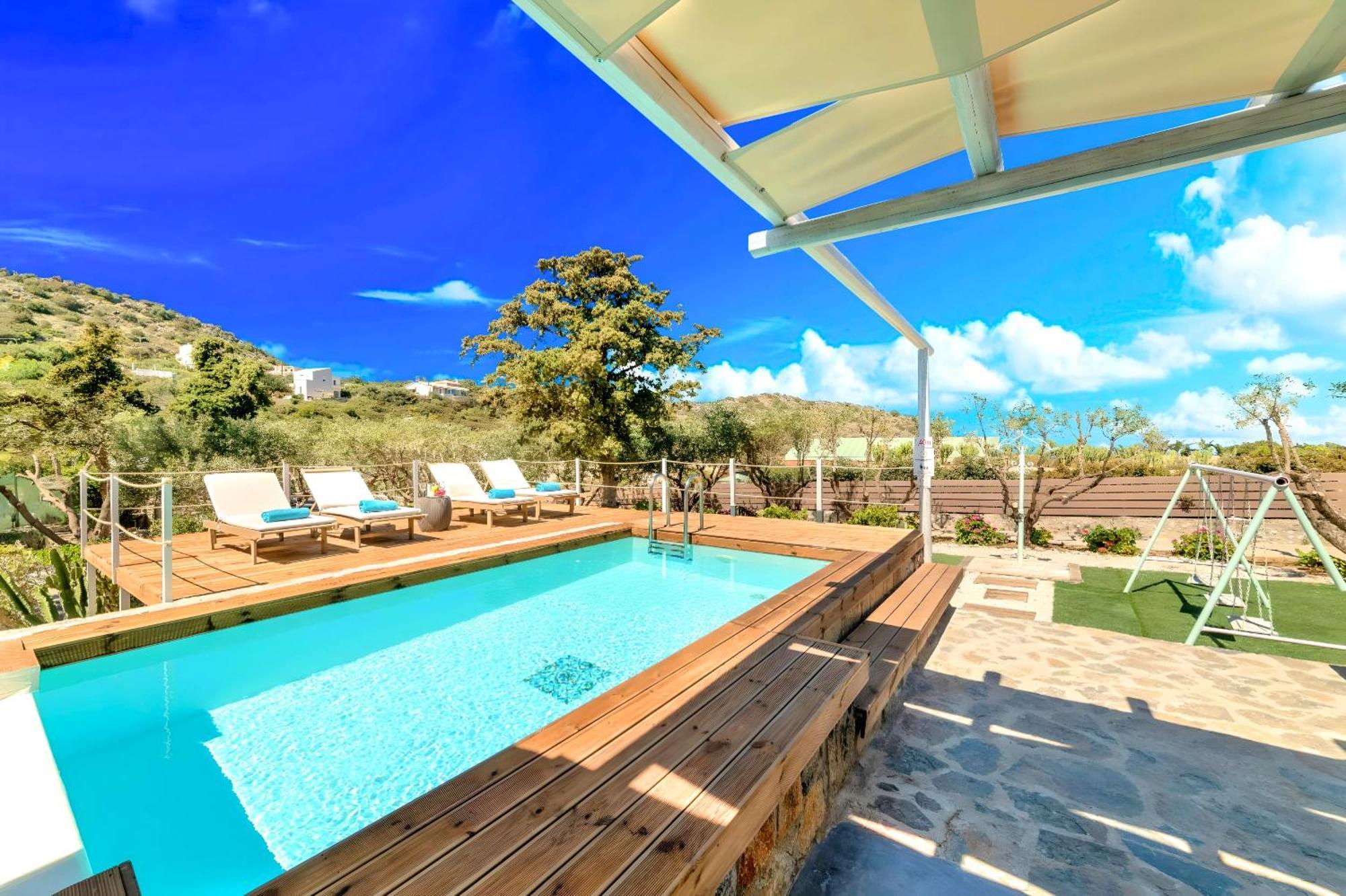 Cretan Lodge Heated Pool Agios Nikolaos  Luaran gambar