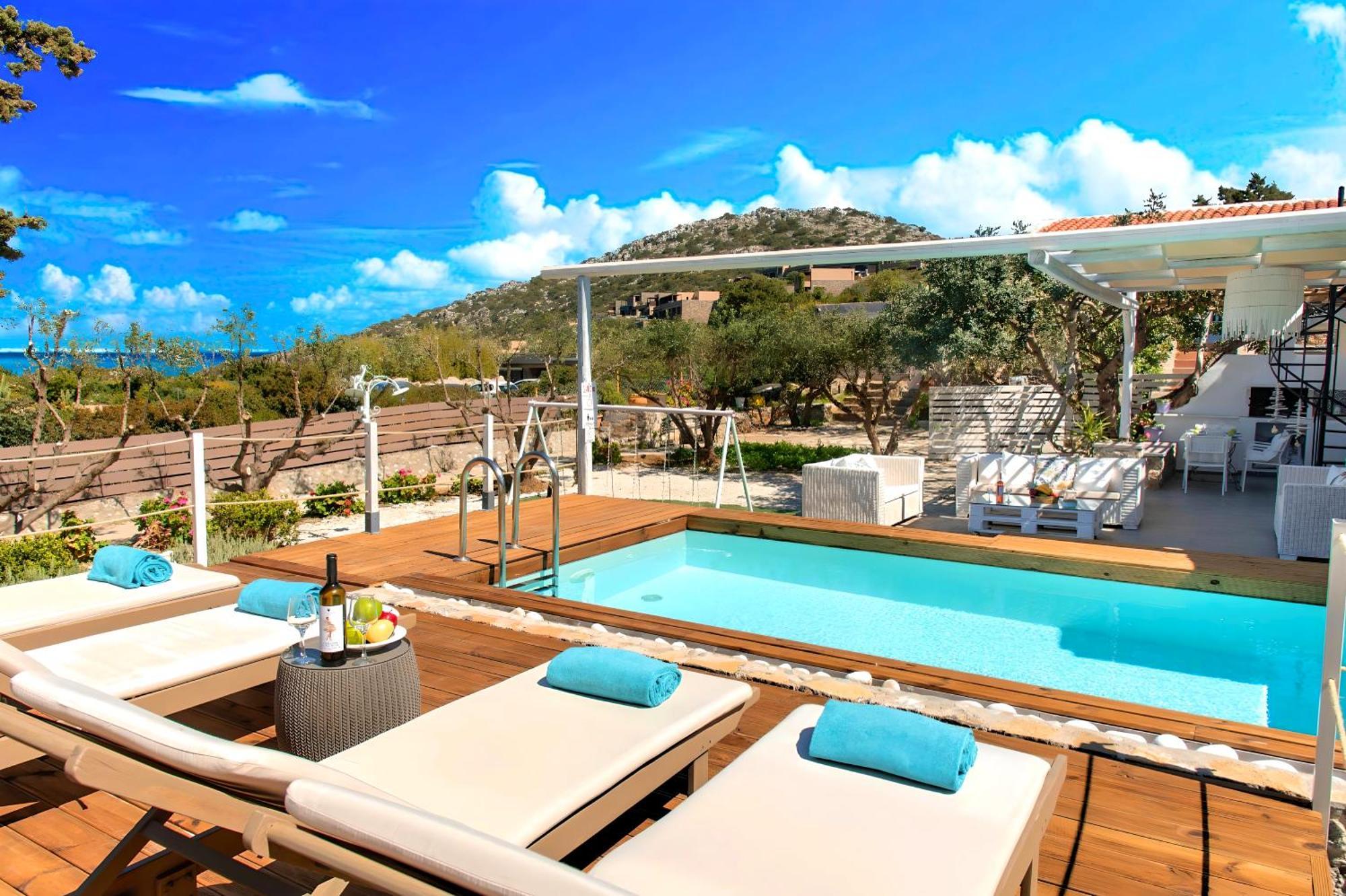 Cretan Lodge Heated Pool Agios Nikolaos  Luaran gambar