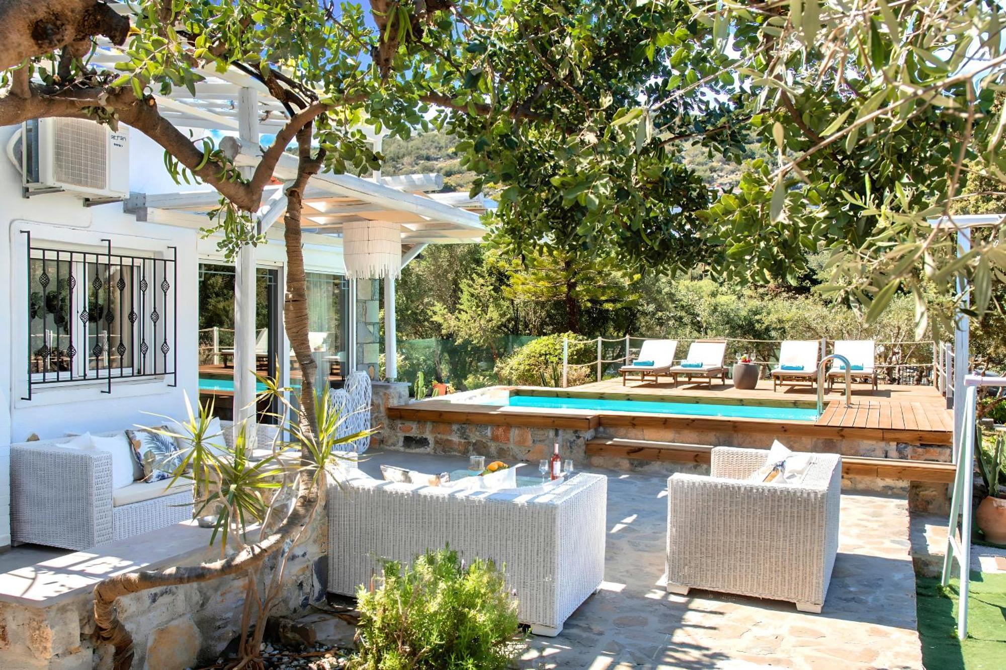 Cretan Lodge Heated Pool Agios Nikolaos  Luaran gambar